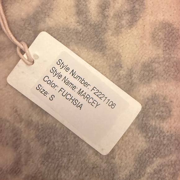 Marcey Mini Dress in Fuschia - Picture 4 of 4